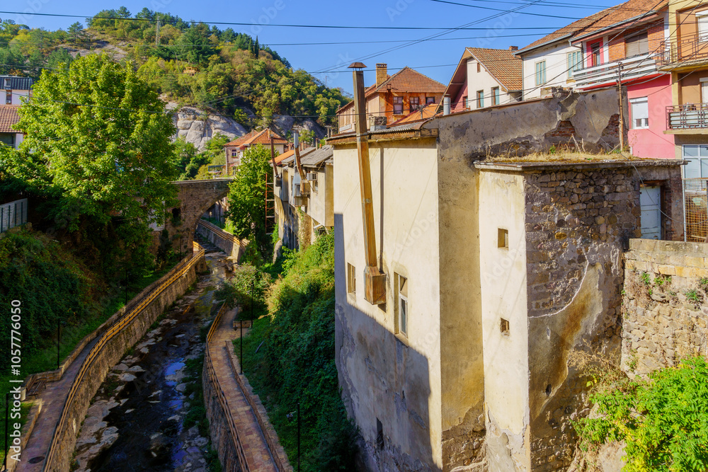 Building and bridges, in the town Kratovo