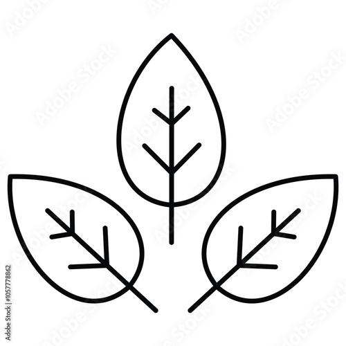 Eco Nature Organic Green Vector Icon Design