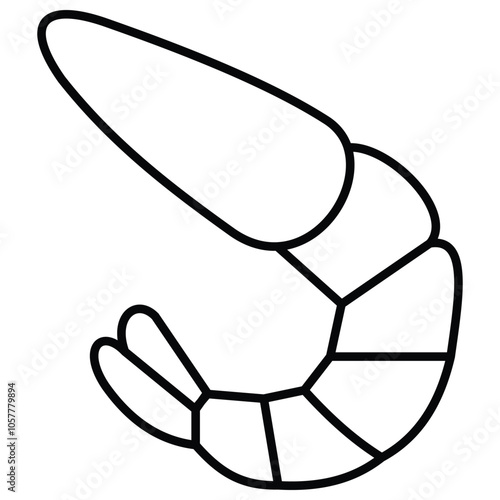 Eco Safe Ocean Shellfish Vector Icon Design