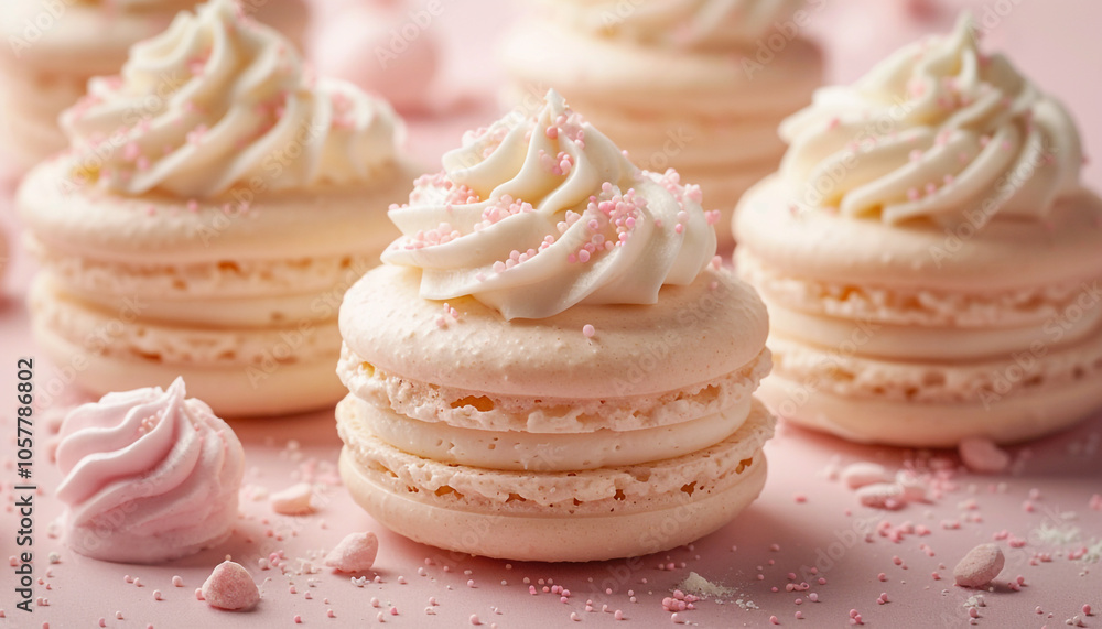 Decadent Cheesecake Macarons Filled with Tangy Cream Cheese Decadent Cheesecake Macarons Filled with Tangy Cream Cheese