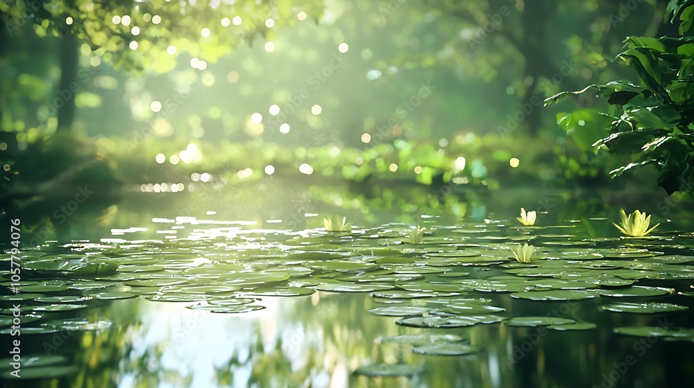 a?? Serene water surface reflecting sunlight, promoting relaxation. a?? Serene water surface reflecting sunlight, promoting relaxation.