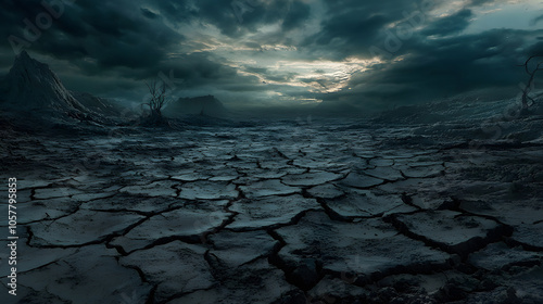 Dry and barren land