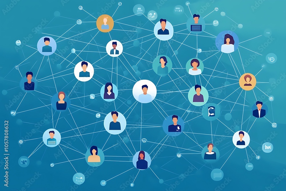 Connected People Network Digital Collaboration and Community Structure Connected People Network Digital Collaboration and Community Structure