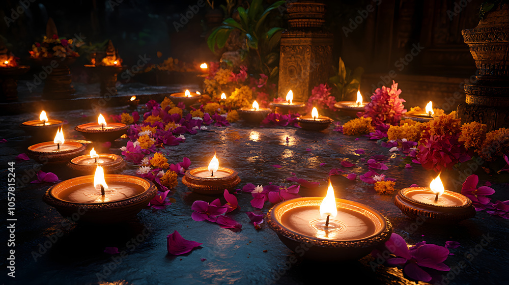 A Mesmerizing Diwali Rangoli Design Pairing Modern Innovations with Traditional Symbols for a Unique Festival Experience A Mesmerizing Diwali Rangoli Design Pairing Modern Innovations with Traditional Symbols for a Unique Festival Experience