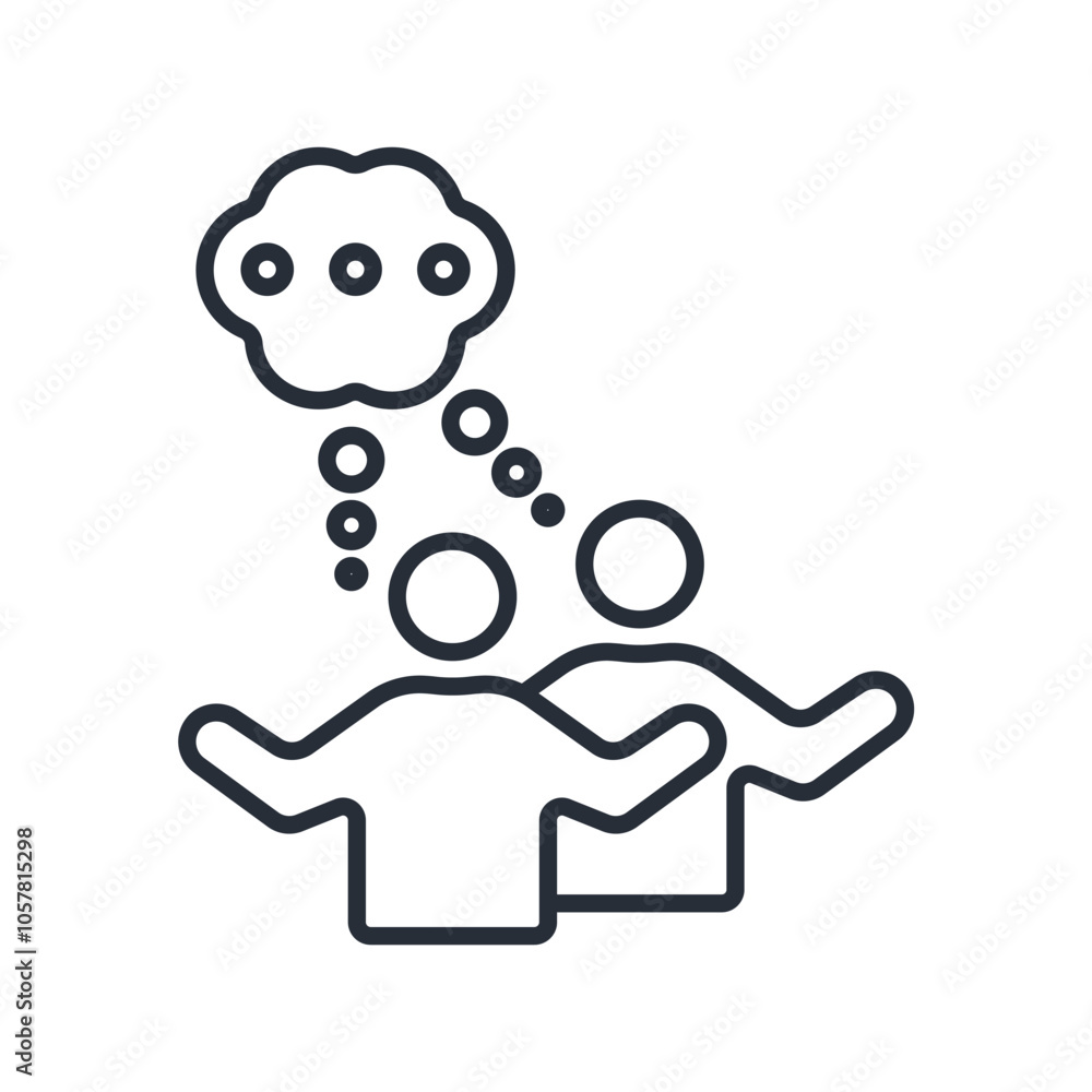 brainstorm icon. vector.Editable stroke.linear style sign for use web design,logo.Symbol illustration. brainstorm icon. vector.Editable stroke.linear style sign for use web design,logo.Symbol illustration.