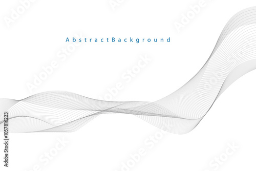 abstract smoky wavy background