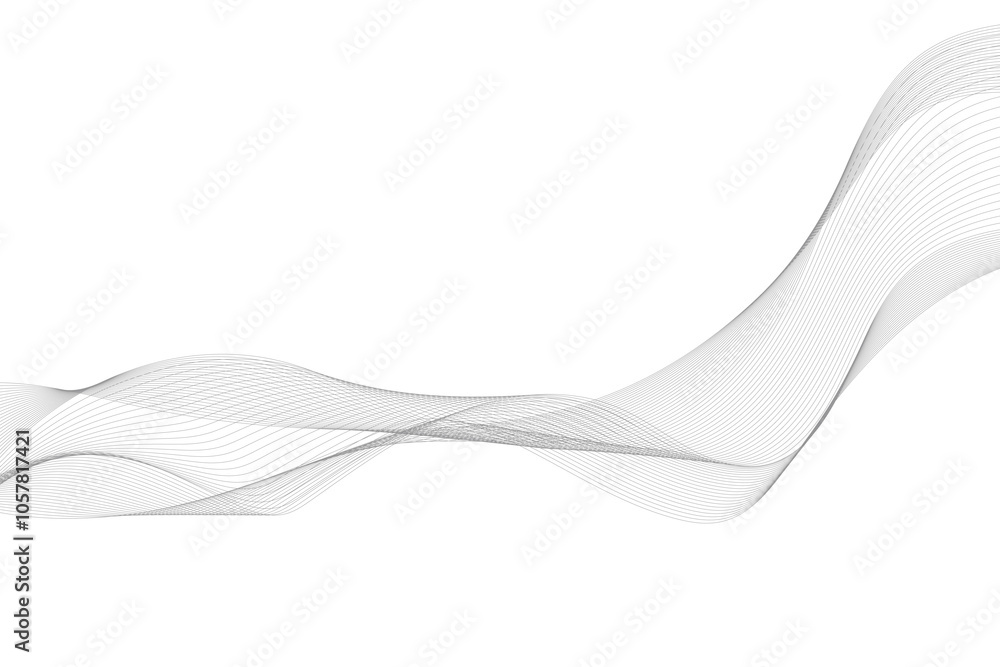 abstract smoky wavy background