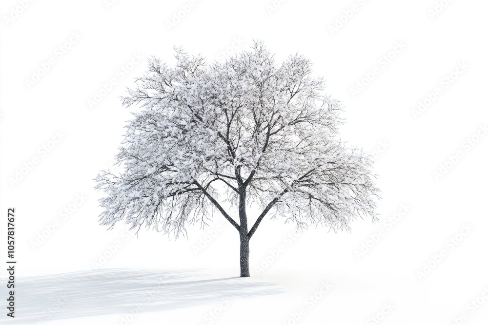 winter tree snow isolated on white winter tree snow isolated on white winter tree snow isolated on white winter tree snow isolated on white