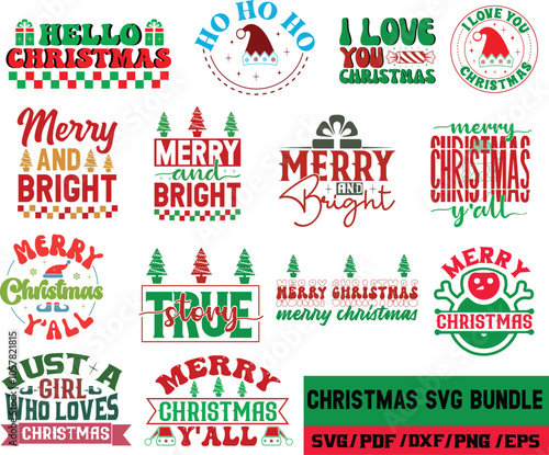 CHRISTMAS SVG BUNDLE