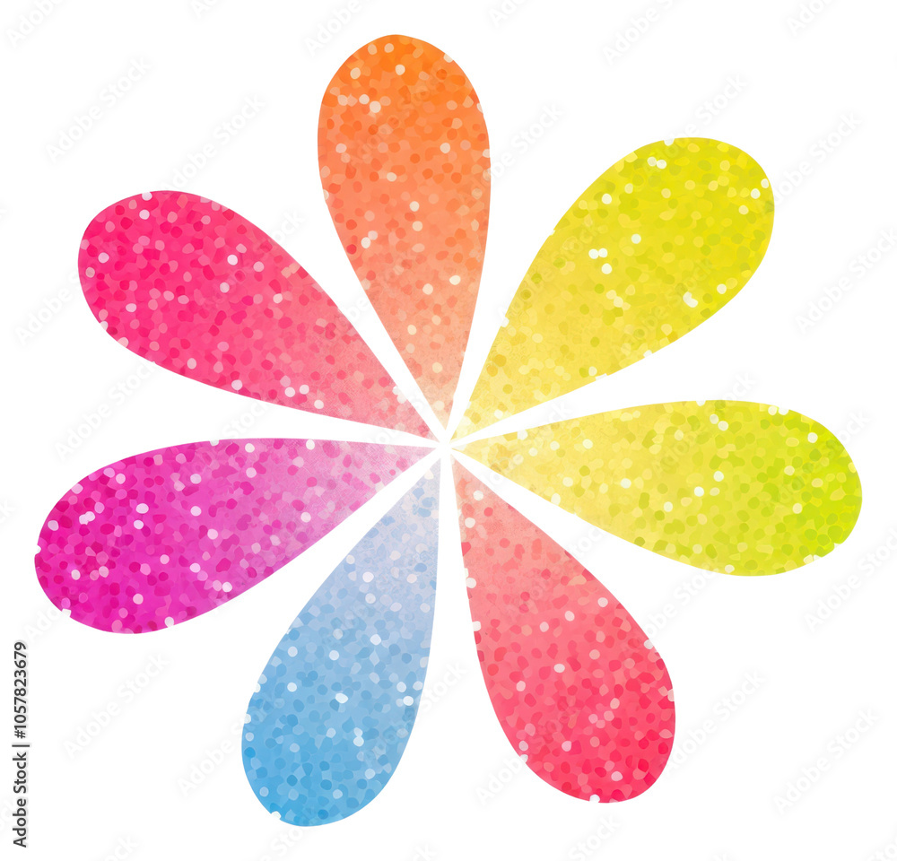 PNG Simple flower icon pattern glitter shape. PNG Simple flower icon pattern glitter shape.