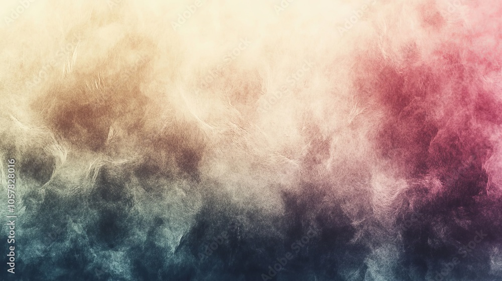 Fototapeta premium A textured gradient background with soft blending hues and delicate shades, forming a calming visual experience with subtle complexity.