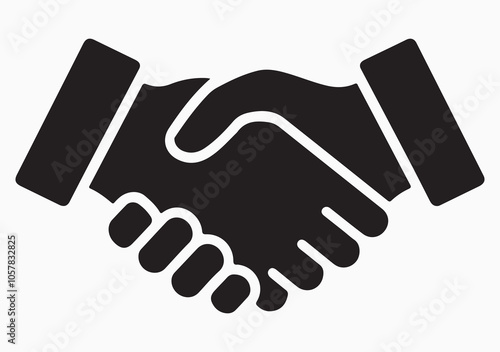 handshake vector illustration