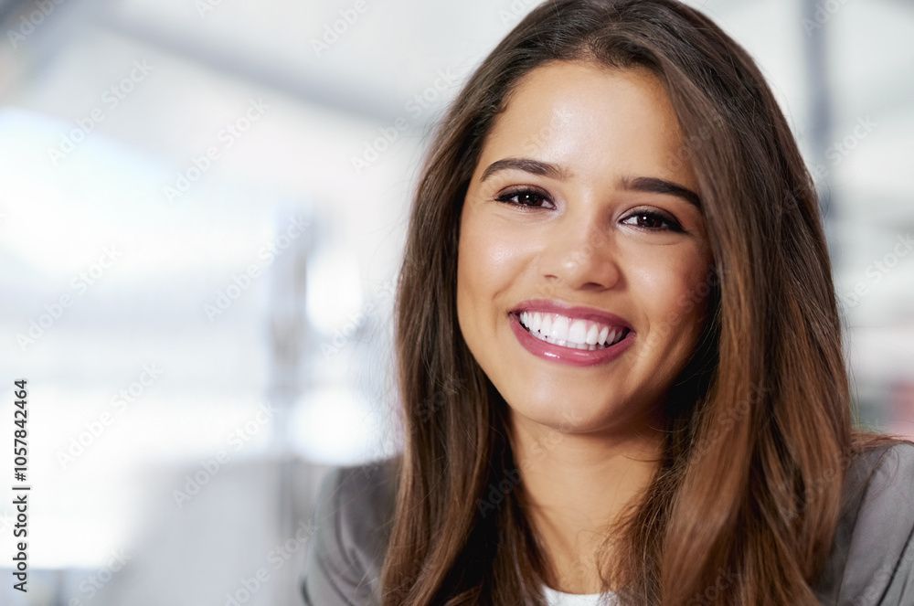 Portrait, woman and happiness in office as hr consultant for job opportunity, about us and working. Female person, professional and career in human resources agency for employee, company or corporate Portrait, woman and happiness in office as hr consultant for job opportunity, about us and working. Female person, professional and career in human resources agency for employee, company or corporate