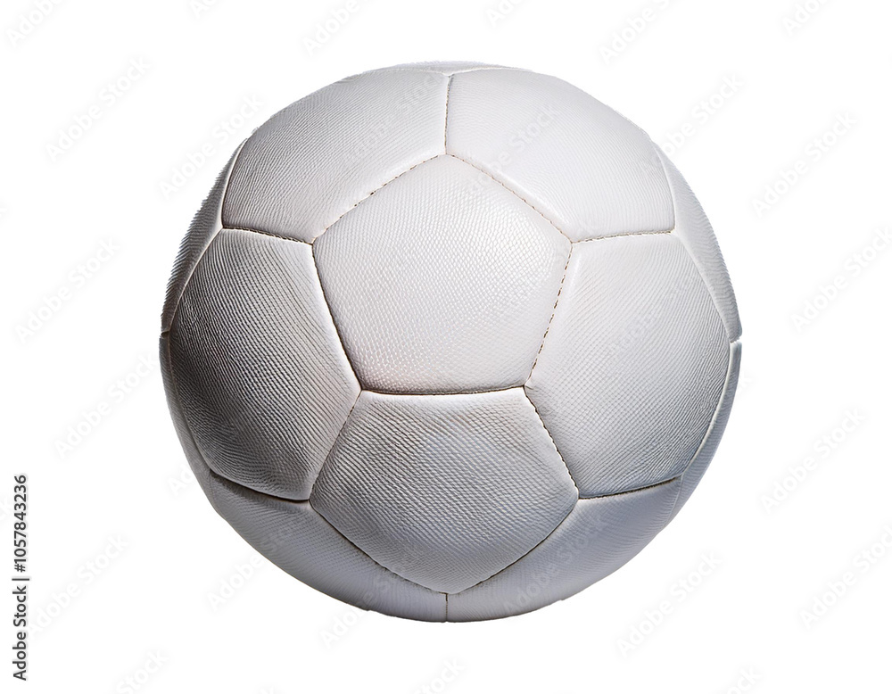 White Soccer ball isolated on white background, cut out White Soccer ball isolated on white background, cut out
