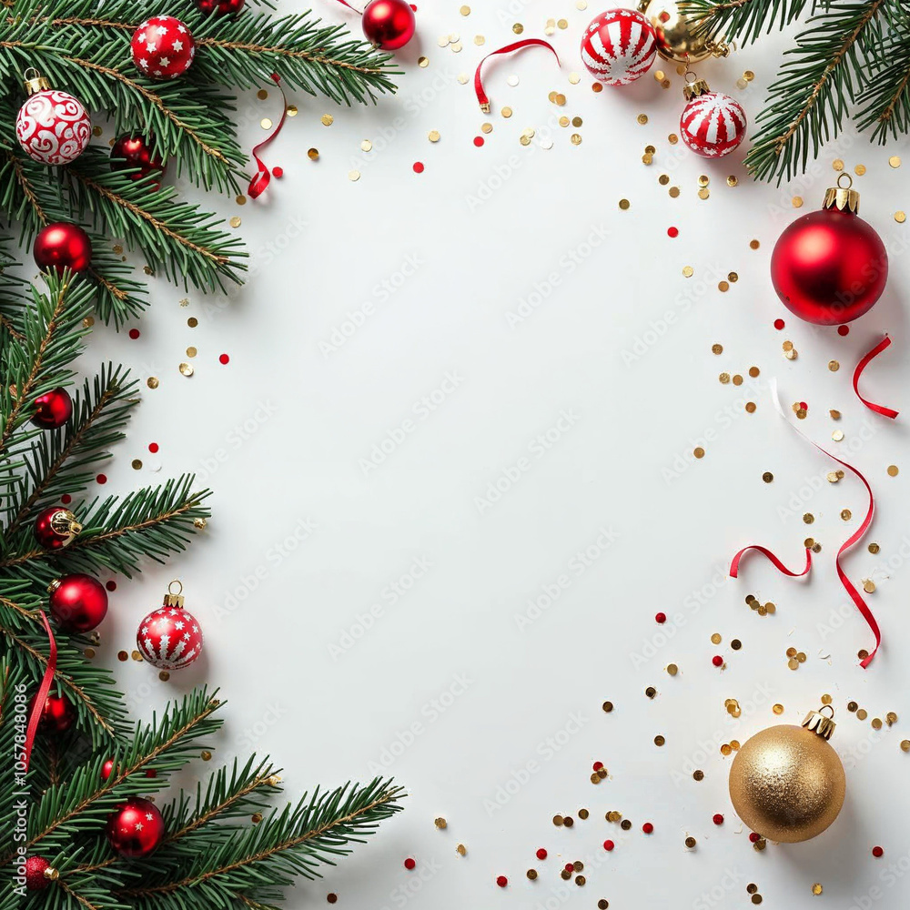 Concept photo of Happy New Year 2025 with Christmas Tree, Gift Packages and Ornaments Space for Text Concept photo of Happy New Year 2025 with Christmas Tree, Gift Packages and Ornaments Space for Text