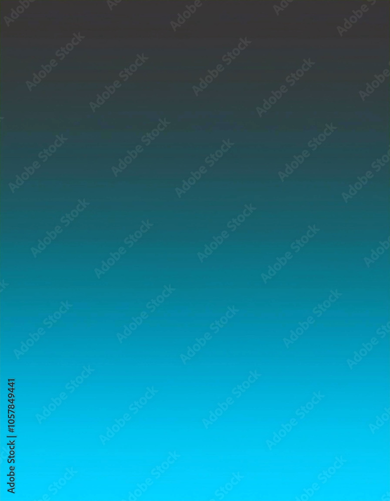 Obraz premium Serene Blue Gradient: Calm and Tranquil