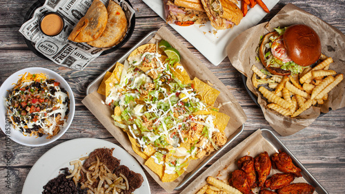 Hero Food Shot, Buffet Style