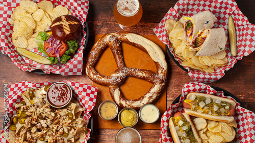 Hero Food Shoot, Buffet Style