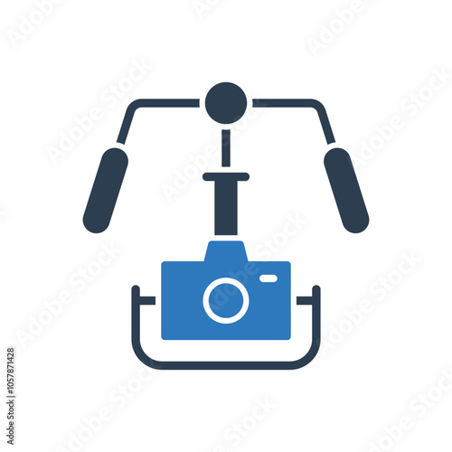 Gimbal Stabilizer Icon Sign Symbol