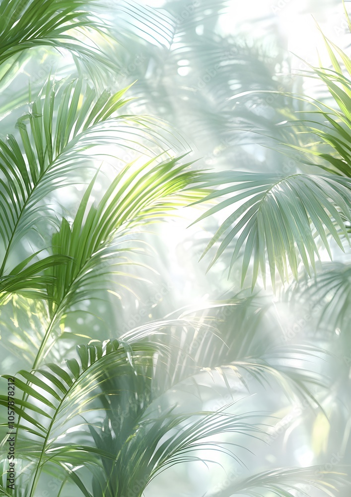 A close up of a bunch of green leaves with the sun shining on them. The leaves are arranged in a way that creates a sense of depth and movement A close up of a bunch of green leaves with the sun shining on them. The leaves are arranged in a way that creates a sense of depth and movement