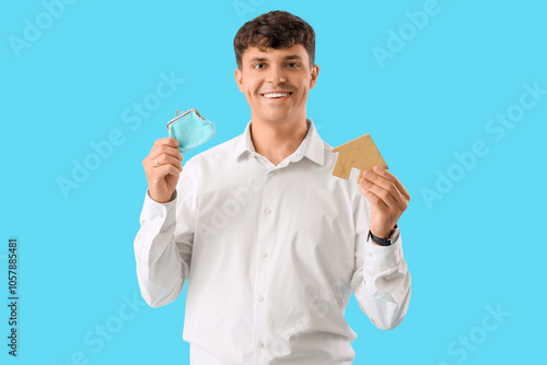 Male real estate agent with...