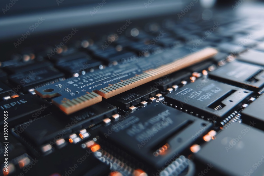 memory module ddr4 ram installation in laptop by hand memory module ddr4 ram installation in laptop by hand