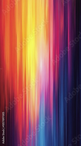 Colorful abstract patterns with vibrant hues of orange, yellow, pink, and blu...