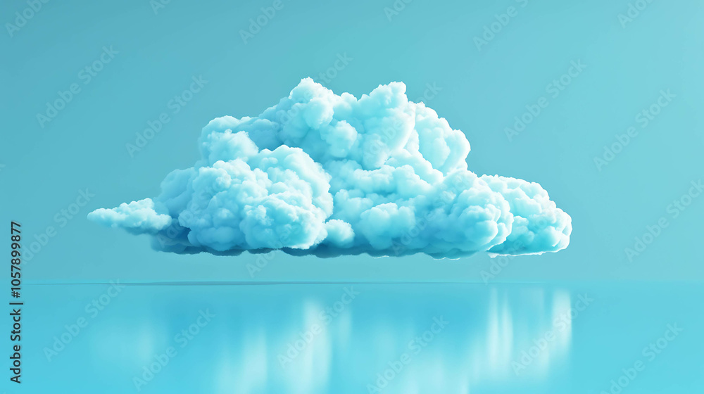 A beautiful cloud floating in a blue sky. The cloud is soft and fluffy, and it looks like it could bring rain. A beautiful cloud floating in a blue sky. The cloud is soft and fluffy, and it looks like it could bring rain.