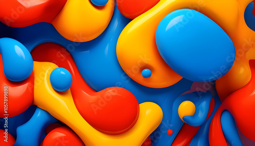 Abstract Shapes Background