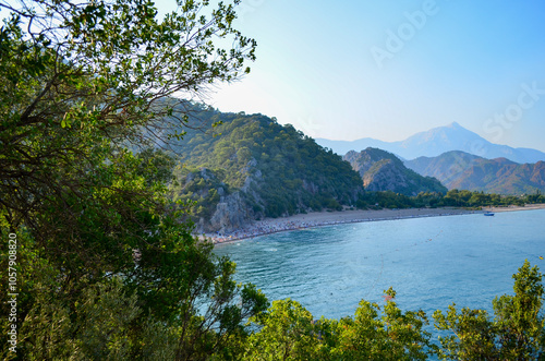 view of the cirali and olimpos , antalya