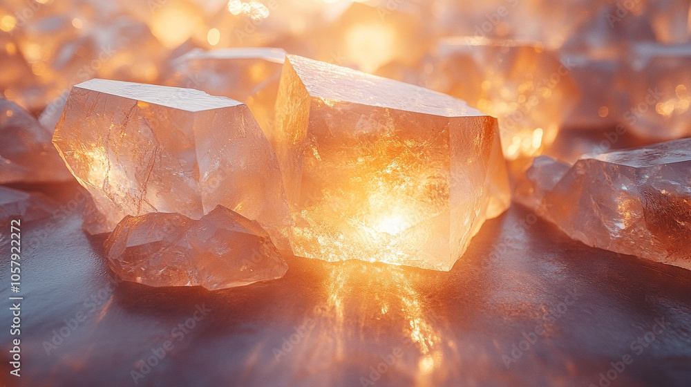 stunning abstract background featuring crystal-like shapes and soft, diffused lighting. This design evokes feelings of tranquility, elegance, and modernity, perfect for creative projects stunning abstract background featuring crystal-like shapes and soft, diffused lighting. This design evokes feelings of tranquility, elegance, and modernity, perfect for creative projects