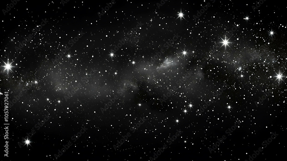 The image is a beautiful night sky filled with stars. The stars are bright and white, and they seem to be twinkling in the distance. The image is a beautiful night sky filled with stars. The stars are bright and white, and they seem to be twinkling in the distance.