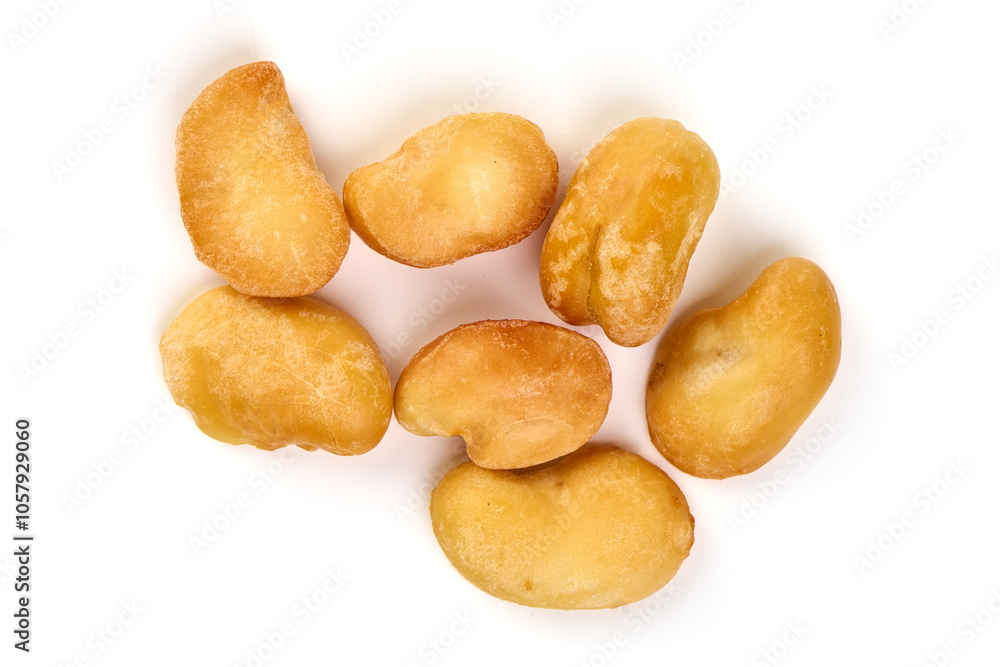 Dried Beans, isolated on white background. Dried Beans, isolated on white background.