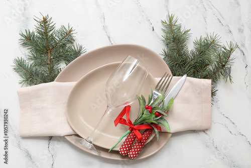 Elegant christmas holiday t...