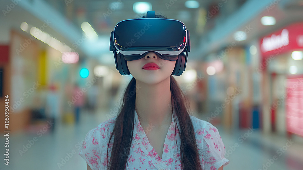 healthcare worker with a slim build, wearing a VR headset, embodies the fusion of technology and healthcare. This image symbolizes innovation, the future of medicine, and patient care advancements healthcare worker with a slim build, wearing a VR headset, embodies the fusion of technology and healthcare. This image symbolizes innovation, the future of medicine, and patient care advancements