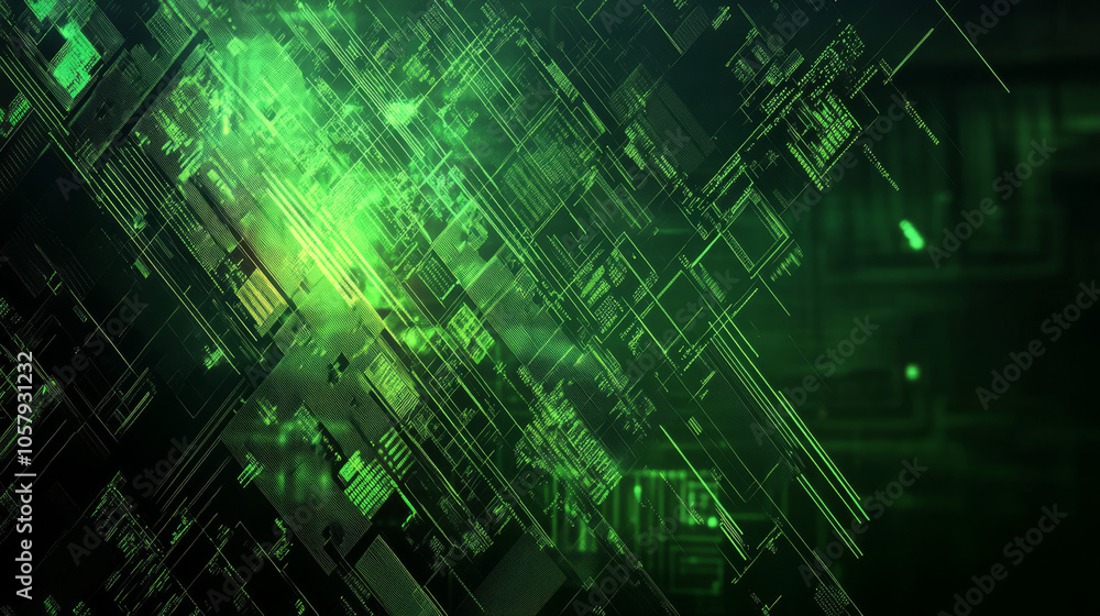 Abstract Matrix Background