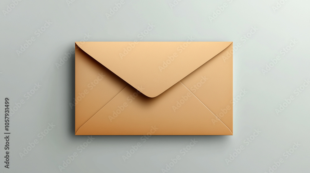 minimalist flat lay featuring a blank white card alongside a kraft brown paper envelope, symbolizing creativity and potential. Ideal for invitations, announcements, or personal messages in a clean aes minimalist flat lay featuring a blank white card alongside a kraft brown paper envelope, symbolizing creativity and potential. Ideal for invitations, announcements, or personal messages in a clean aes