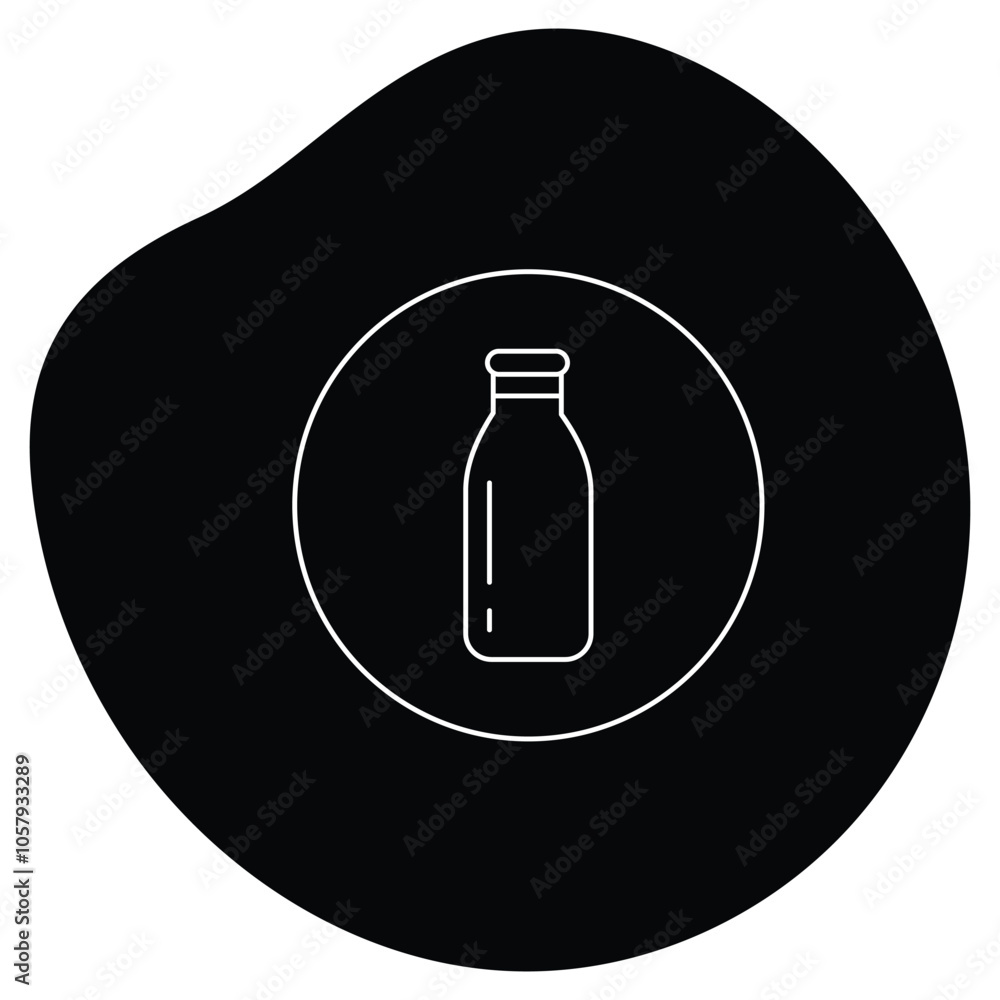 Eco Dairy Icon Organic Farm Vector Icon Design Eco Dairy Icon Organic Farm Vector Icon Design