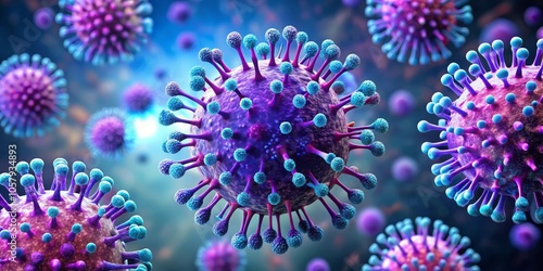 Microscopic Close-Up of Col...