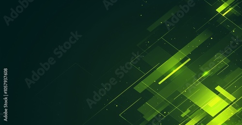 background  with green gradient  
