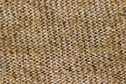 straight knitting, loop, close -up. macro.