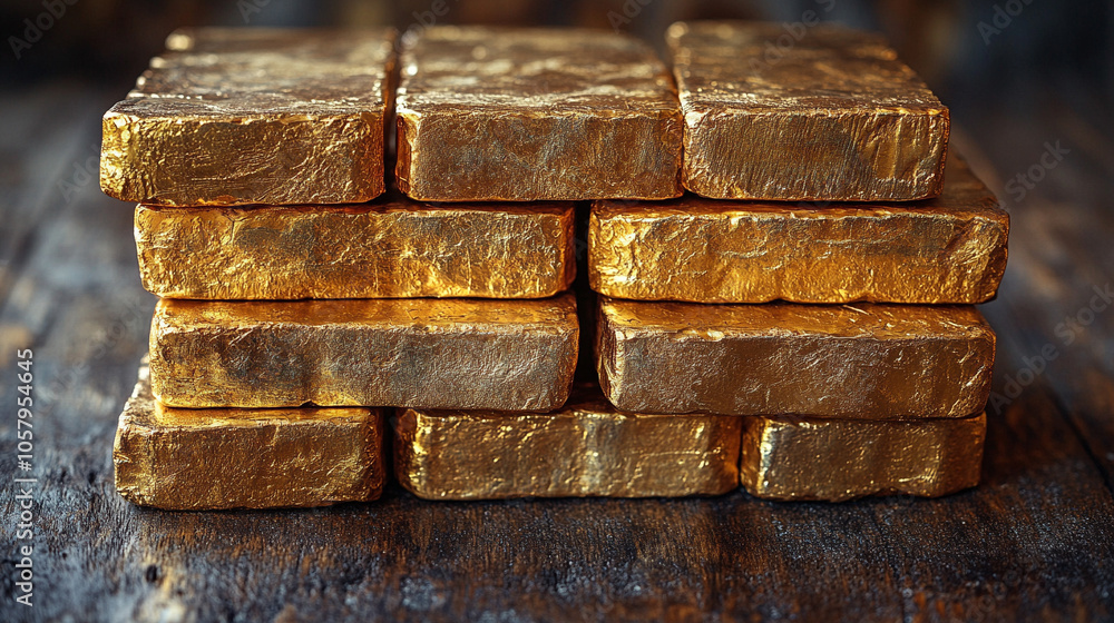 Pure bronze bars arranged in perfect alignment, representing wealth, stability, and durability. The clean, structured layout emphasizes the value of precious metals as timeless symbols of prosperity Pure bronze bars arranged in perfect alignment, representing wealth, stability, and durability. The clean, structured layout emphasizes the value of precious metals as timeless symbols of prosperity