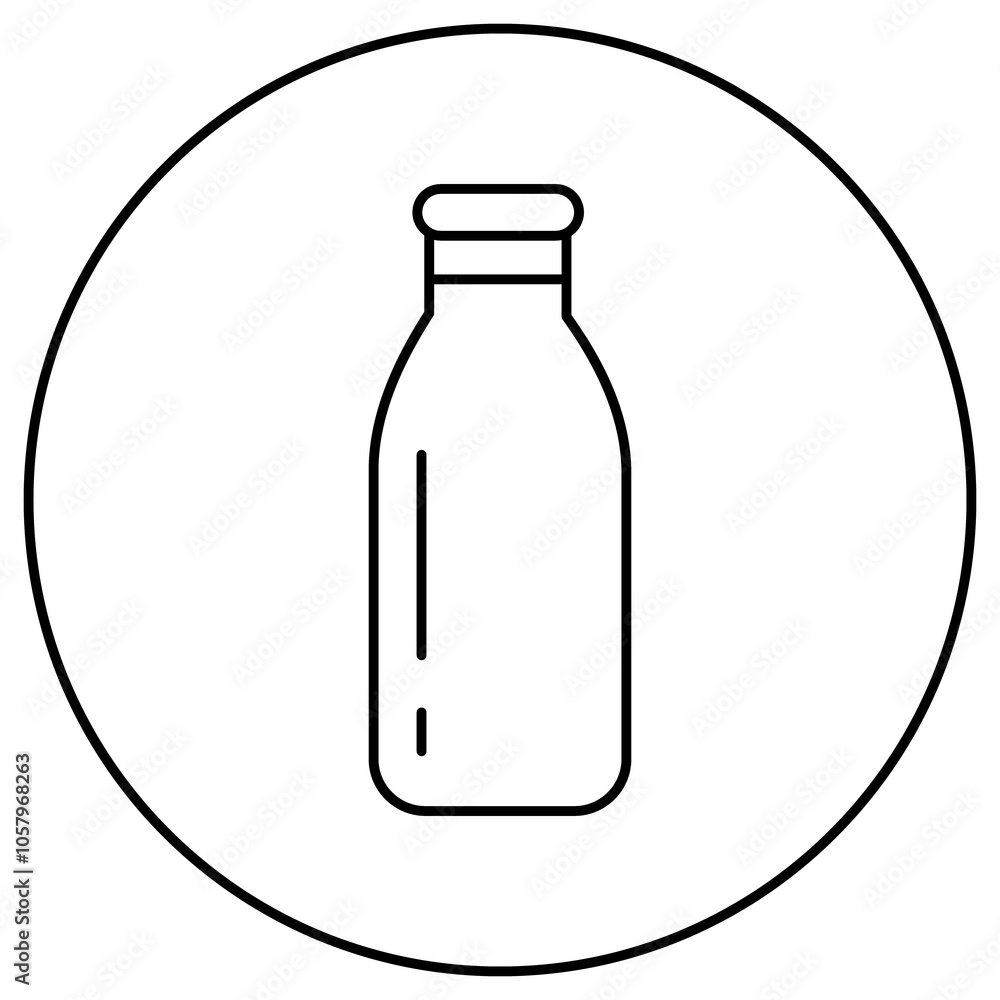 Sustainable Eco Dairy Vector Icon Design Sustainable Eco Dairy Vector Icon Design