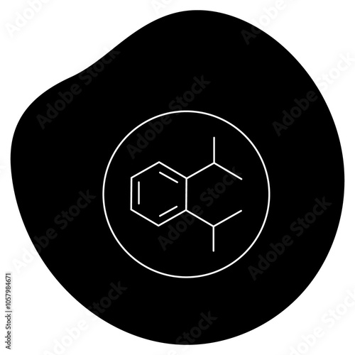 Eco-Safe Molecular Design for Phthalate-Free Chemistry Vector Icon Design photo