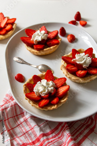 tartelettes aux fraises