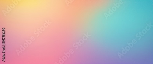 Vibrant gradient background with soft pastel colors