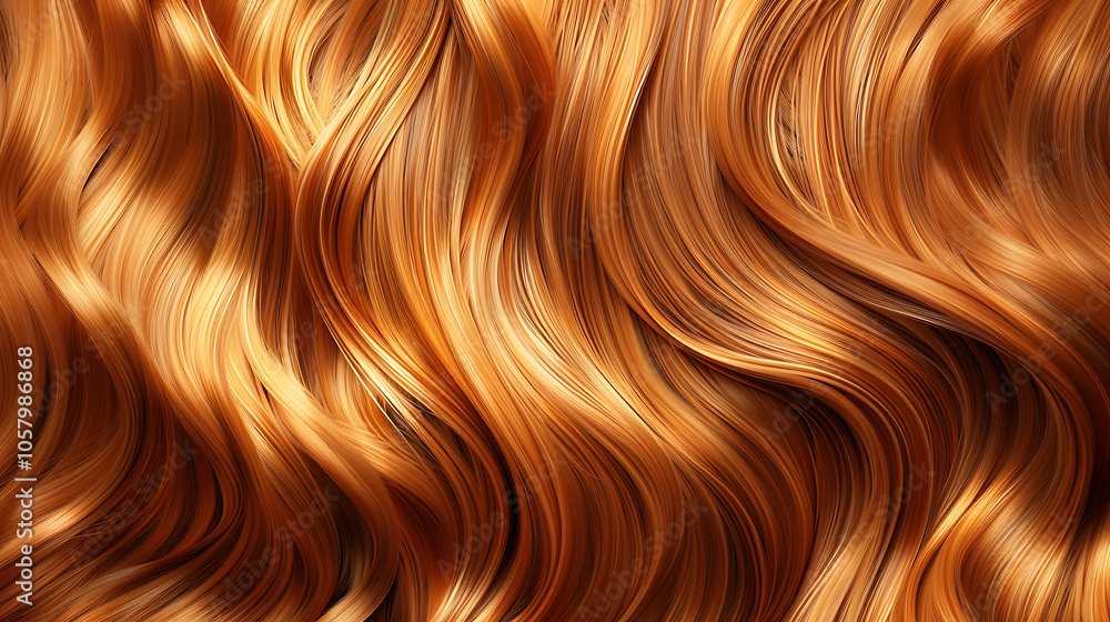 a close-up view of flowing, wavy hair, showcasing rich, golden blonde hues. The smooth texture and shiny strands create a sense of softness and volume a close-up view of flowing, wavy hair, showcasing rich, golden blonde hues. The smooth texture and shiny strands create a sense of softness and volume
