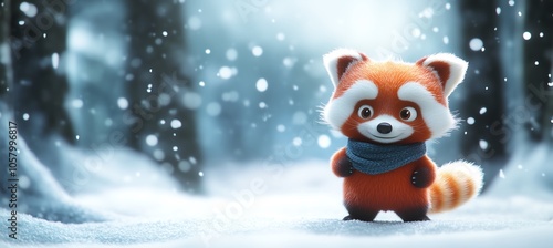 Playful Red Panda Character Bringing Joy to Your Home or Office.Generative AI
楽しいレッサーパンダのキャラクター、あなたの家やオフィスに喜びをもたらします。 photo