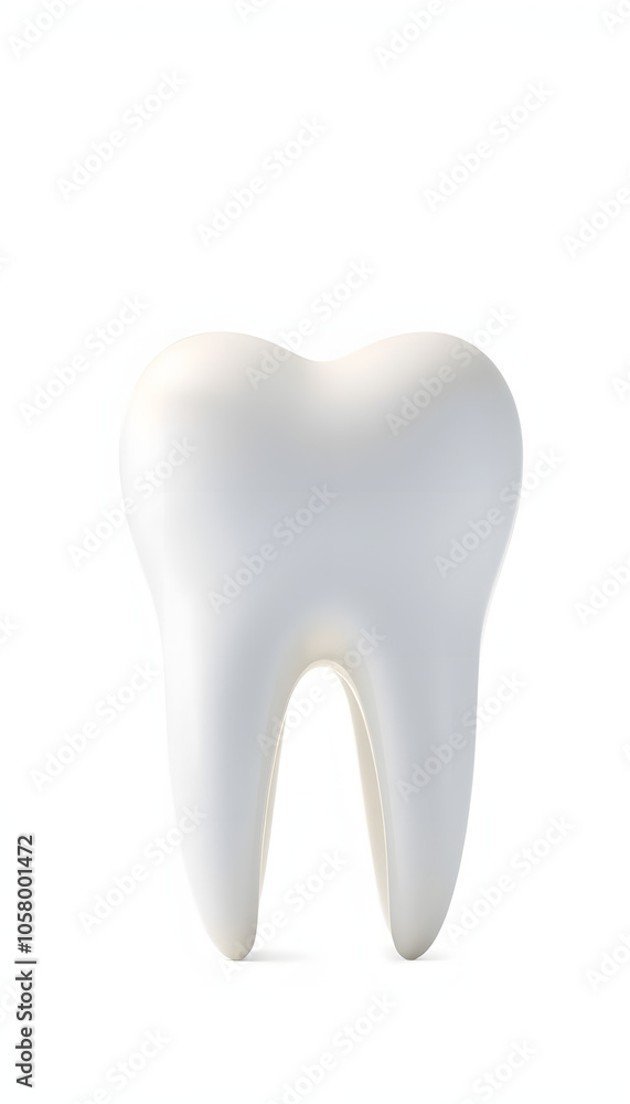 Tooth, health, dentistry concept isolated with white highlights, png