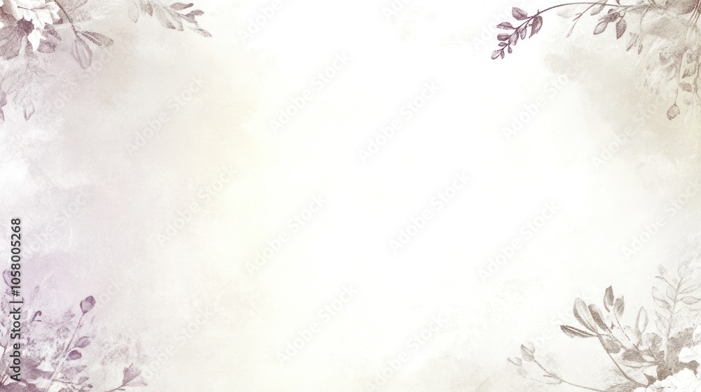 A soft, floral-themed background with a light gradient and decorative edges. A soft, floral-themed background with a light gradient and decorative edges.
